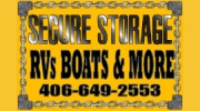 Secure Storage Rv's Boats